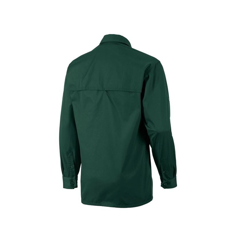 Bovenkleding: Werkhemden e.s.classic, lange mouw + groen 1