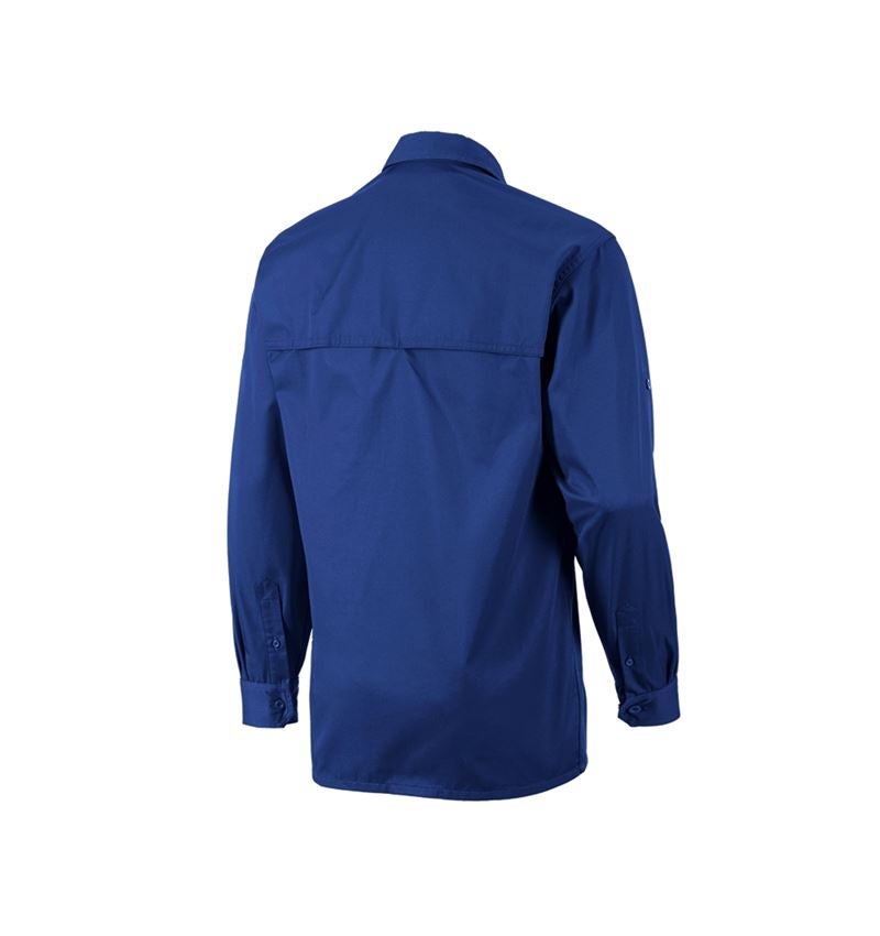 Bovenkleding: Werkhemden e.s.classic, lange mouw + korenblauw 1