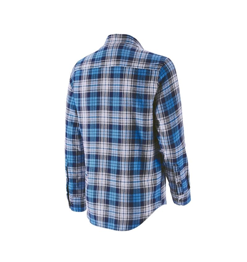 Bovenkleding: Ruitjeshemd e.s.vintage + arcticblauw geruit 4