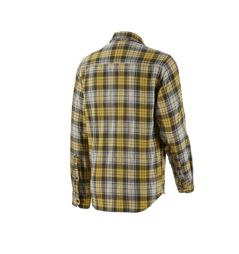 Bovenkleding: Ruitjeshemd e.s.vintage + camouflagegroen geruit 6