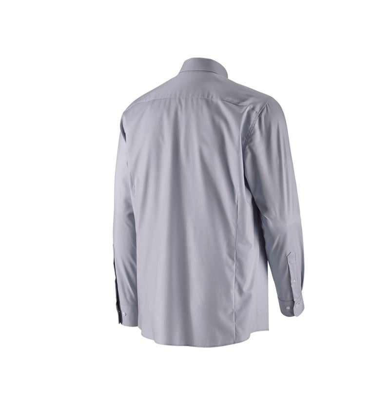 Bovenkleding: e.s. Business overhemd cotton stretch, comfort fit + nevelgrijs 6