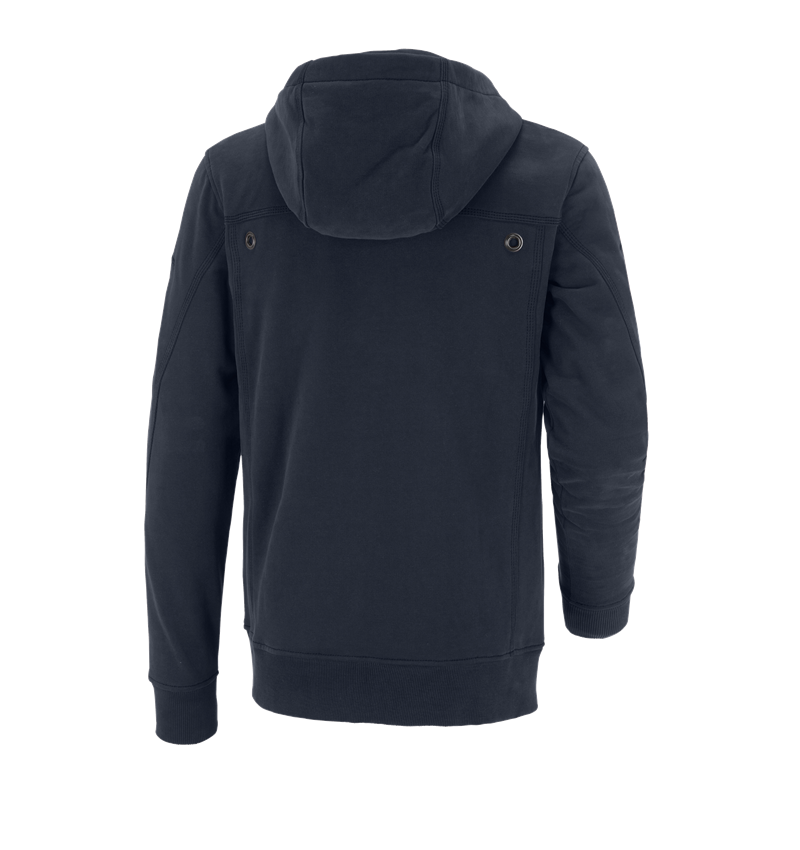 Bovenkleding: Capuchonjack cotton e.s.roughtough + nachtblauw 3