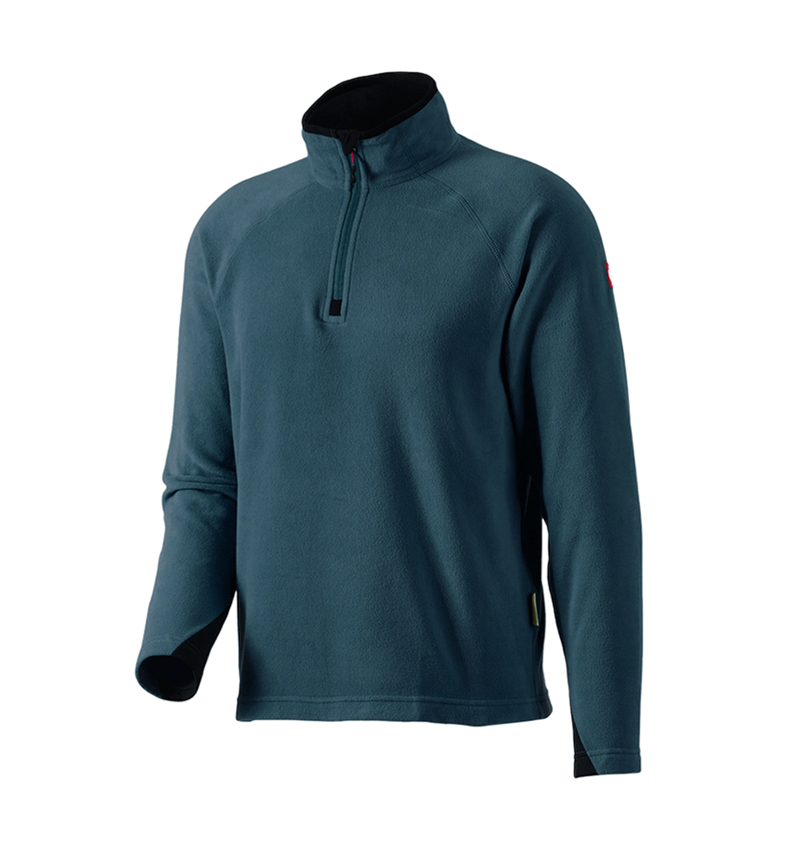 Bovenkleding: Microfleece schipperstrui dryplexx® micro + zeeblauw 2