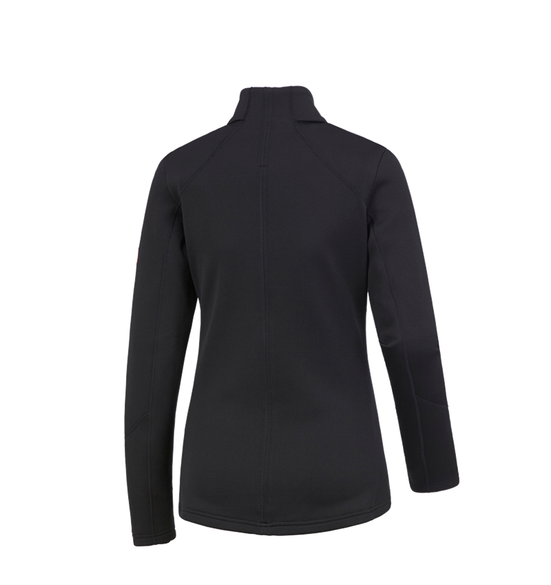 Onderwerpen: e.s. Functioneel sweatjack melange, dames + zwart 1