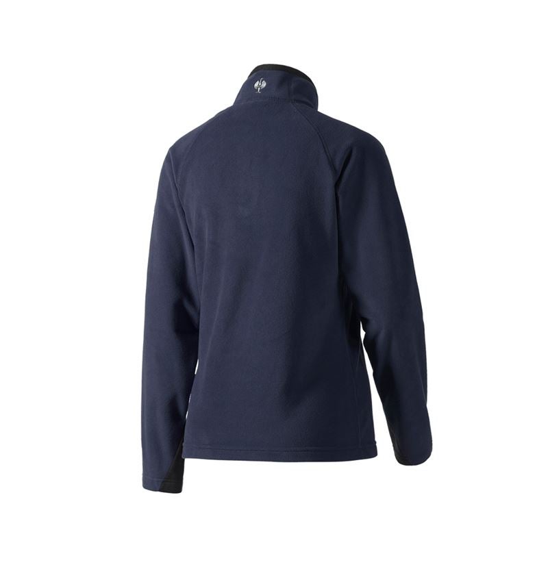 Bovenkleding: Dames Microfleece schipperstrui dryplexx® micro + donkerblauw 3