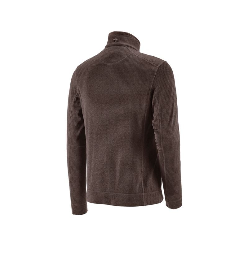 Bovenkleding: Schipperstrui climacell e.s.dynashield + kastanje melange 3
