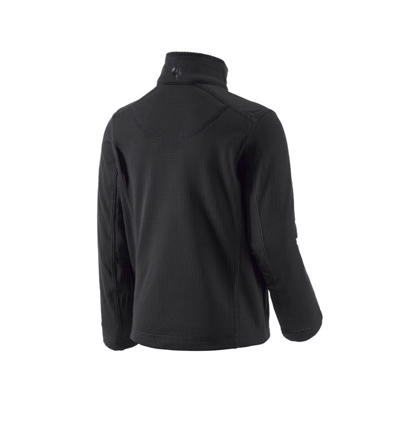 Bovenkleding: Schipperstrui climacell e.s.dynashield, kinderen + zwart 2