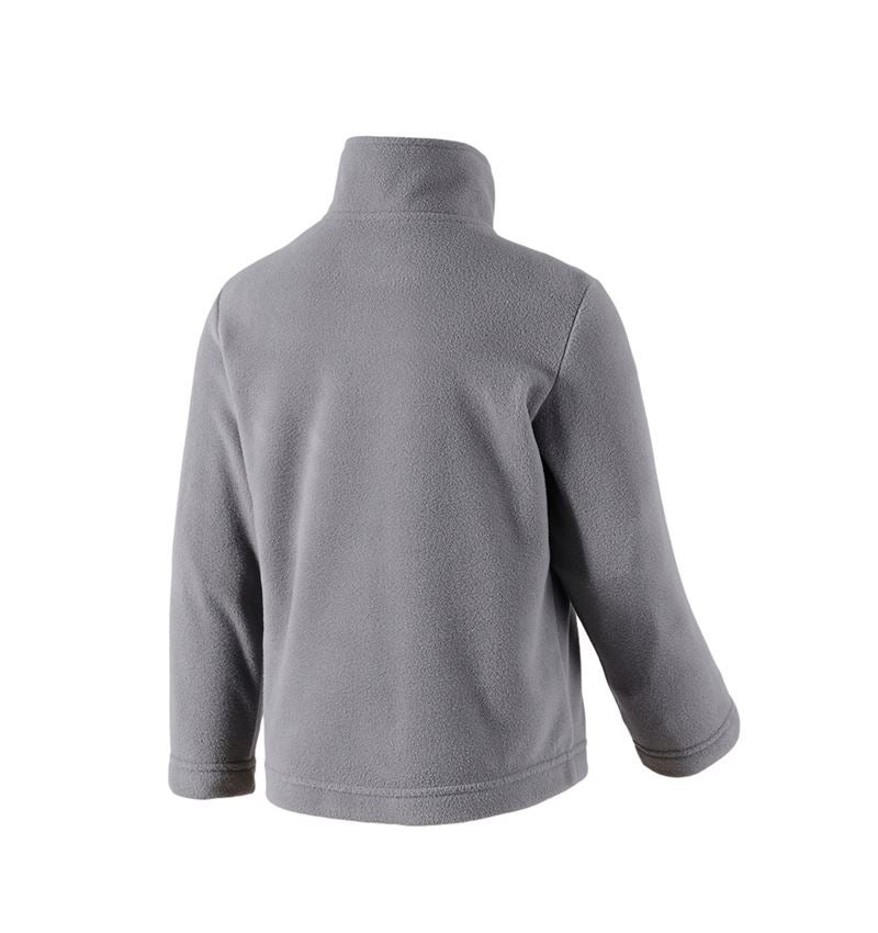 Bovenkleding: Fleece schipperstrui e.s.trail, kinderen + bazaltgrijs/zuurgeel 3