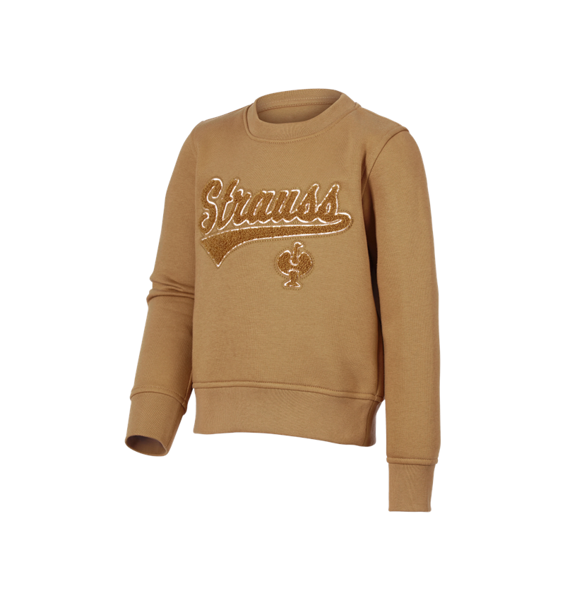 Bovenkleding: Sweatshirt e.s.e:pic, kinderen + amandelbruin 3