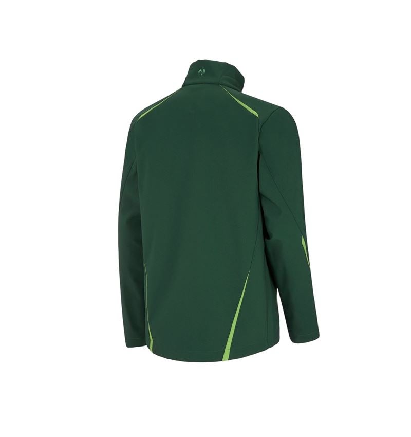 Werkjassen: Softshelljack e.s.motion 2020 + groen/zeegroen 2