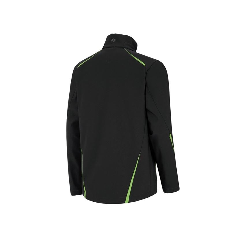 Werkjassen: Softshelljack e.s.motion 2020 + zwart/zeegroen 6
