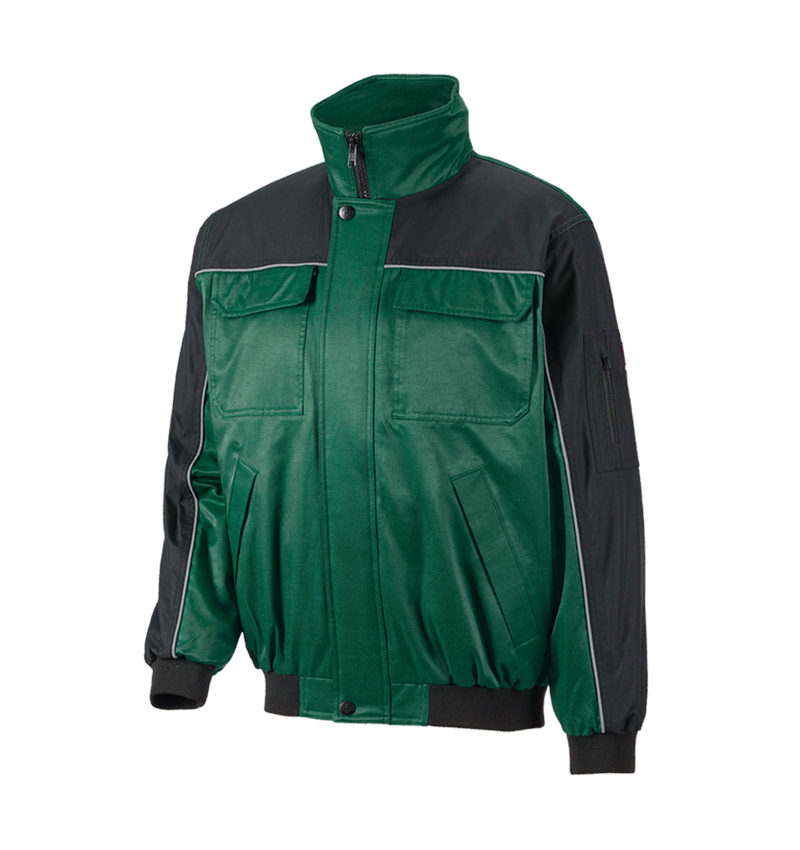 Werkjassen: Functionele jack e.s.image + groen/zwart 5