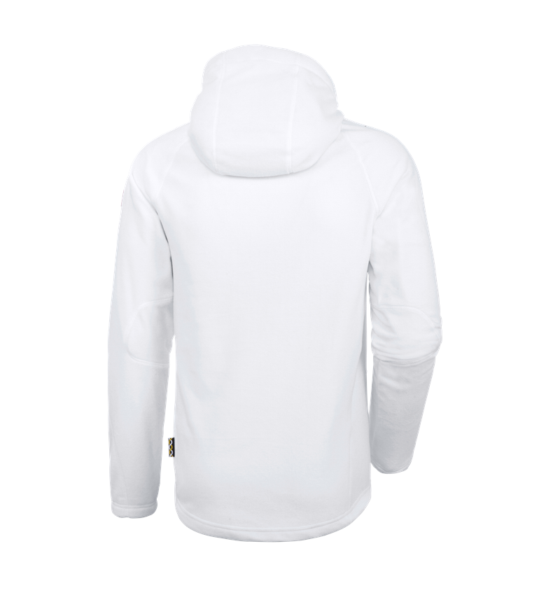 Werkjassen: Fleece capuchonjack e.s.motion 2020 + wit 3