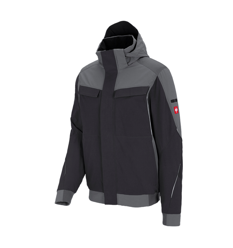 Kou: Winter functionele jack e.s.dynashield + cement/grafiet