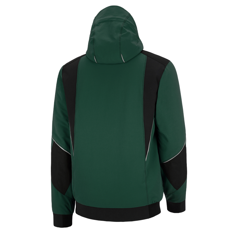 Werkjassen: Winter functionele jack e.s.dynashield + groen/zwart 3