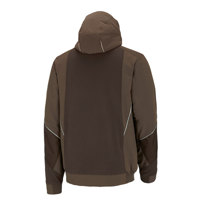 Werkjassen: Winter functionele jack e.s.dynashield + hazelnoot/kastanje 2