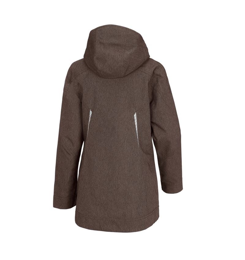Werkjassen: Functionele jack e.s.motion denim, dames + kastanje 5
