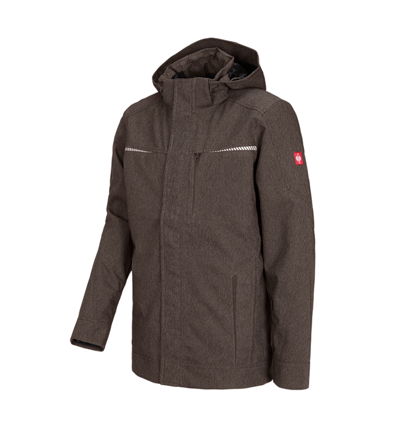 Werkjassen: Functioneel jack e.s.motion denim + kastanje 2