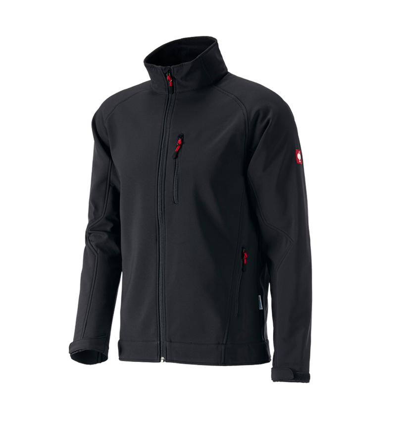 Werkjassen: Softshelljack dryplexx® softlight + zwart 2