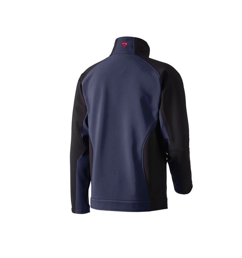 Werkjassen: Softshelljack dryplexx® softlight + donkerblauw/zwart 4