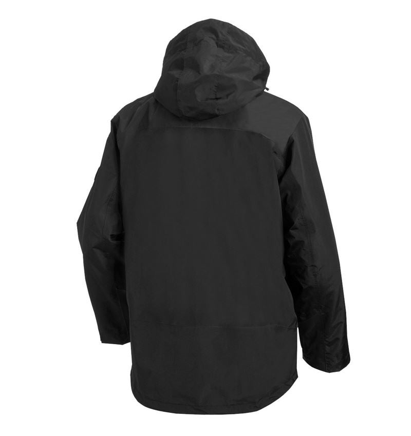 Werkjassen: e.s. 3 in 1 functionele jack, heren + zwart 5
