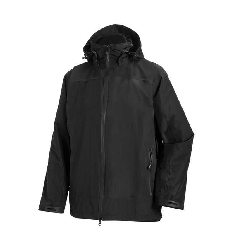 Werkjassen: e.s. 3 in 1 functionele jack, heren + zwart 4