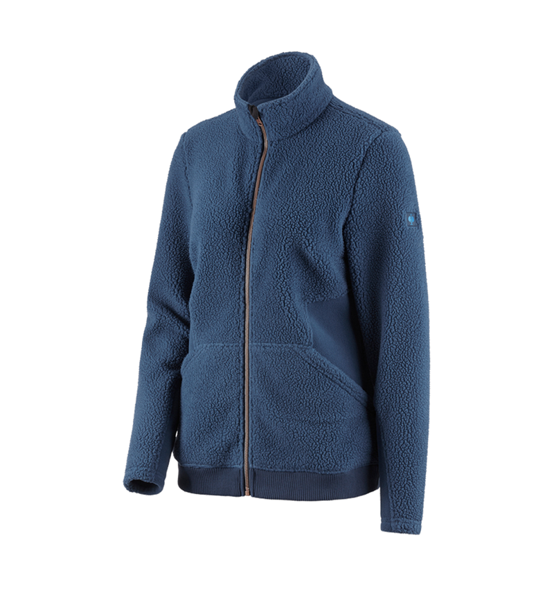 Werkjassen: Fleecevachtjack e.s.vintage, dames + arctisch blauw 2