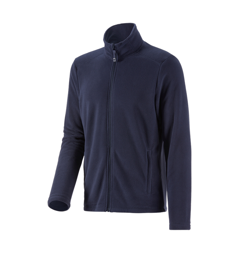Werkjassen: e.s. Fleecejack CI + donkerblauw 2