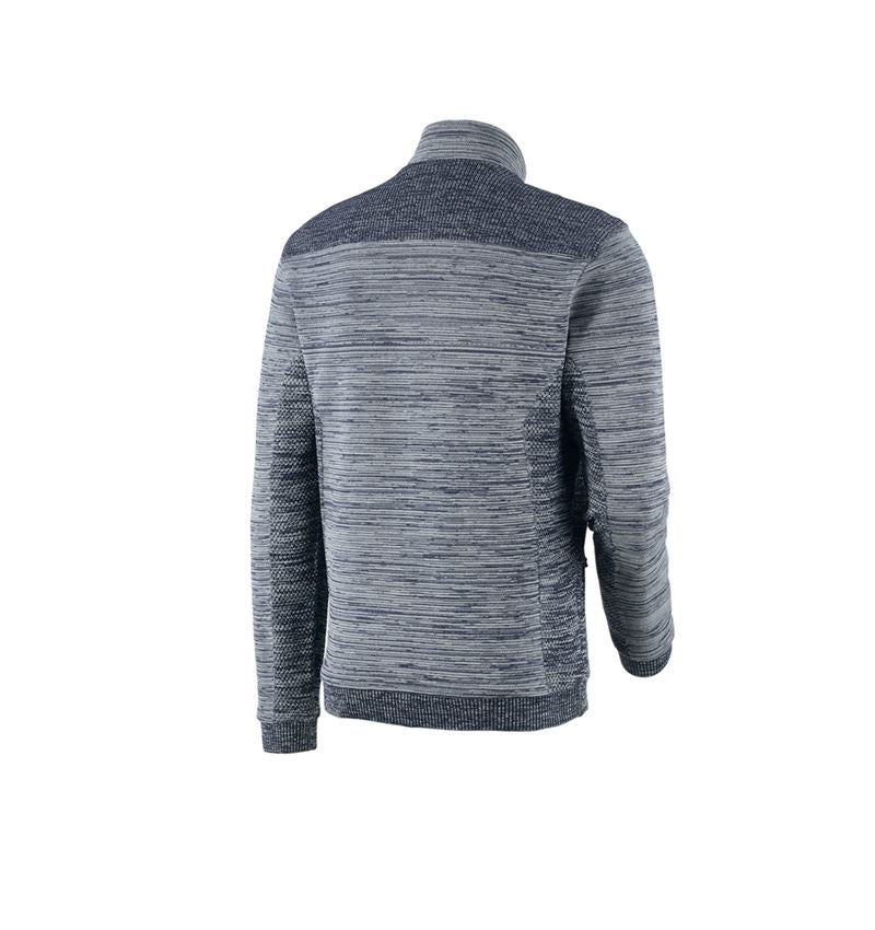 Werkjassen: Gebreid jack e.s.motion ten + leisteenblauw 4