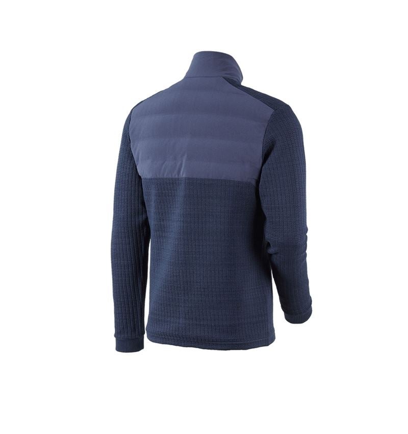 Onderwerpen: Hybride gebreid jack e.s.trail + diepblauw/wit 4