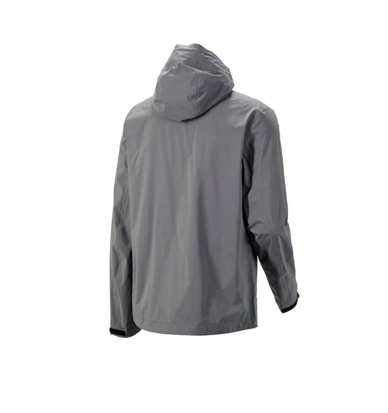Werkjassen: Windbreaker light-pack e.s.trail + bazaltgrijs/zuurgeel 4