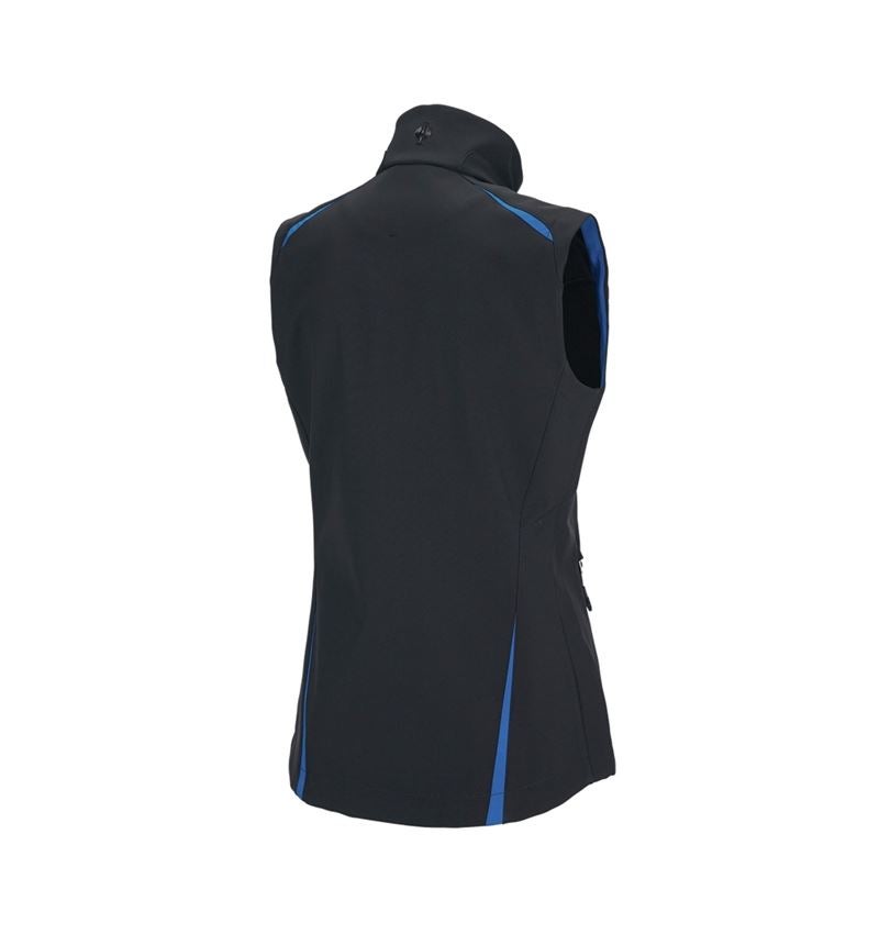 Werkvesten: Softshell-bodywarmer e.s.motion 2020, dames + grafiet/gentiaanblauw 7
