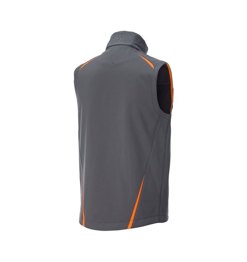 Onderwerpen: Softshell-bodywarmer e.s.motion 2020 + antraciet/signaaloranje 6