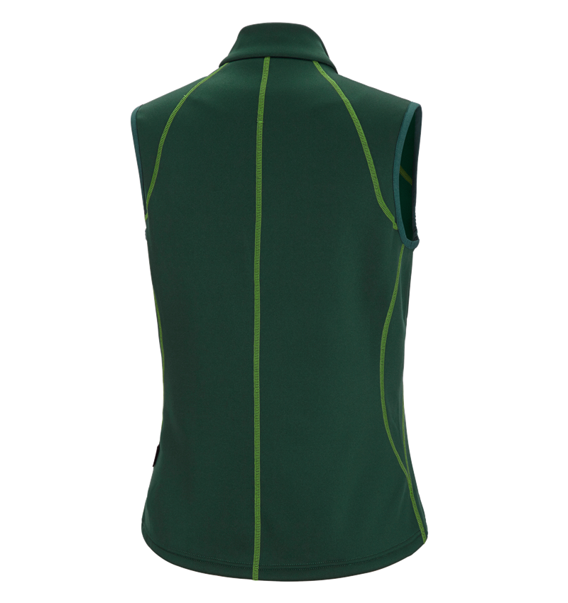 Werkvesten: Bodywarmer thermo stretch e.s.motion 2020, dames + groen/zeegroen 3
