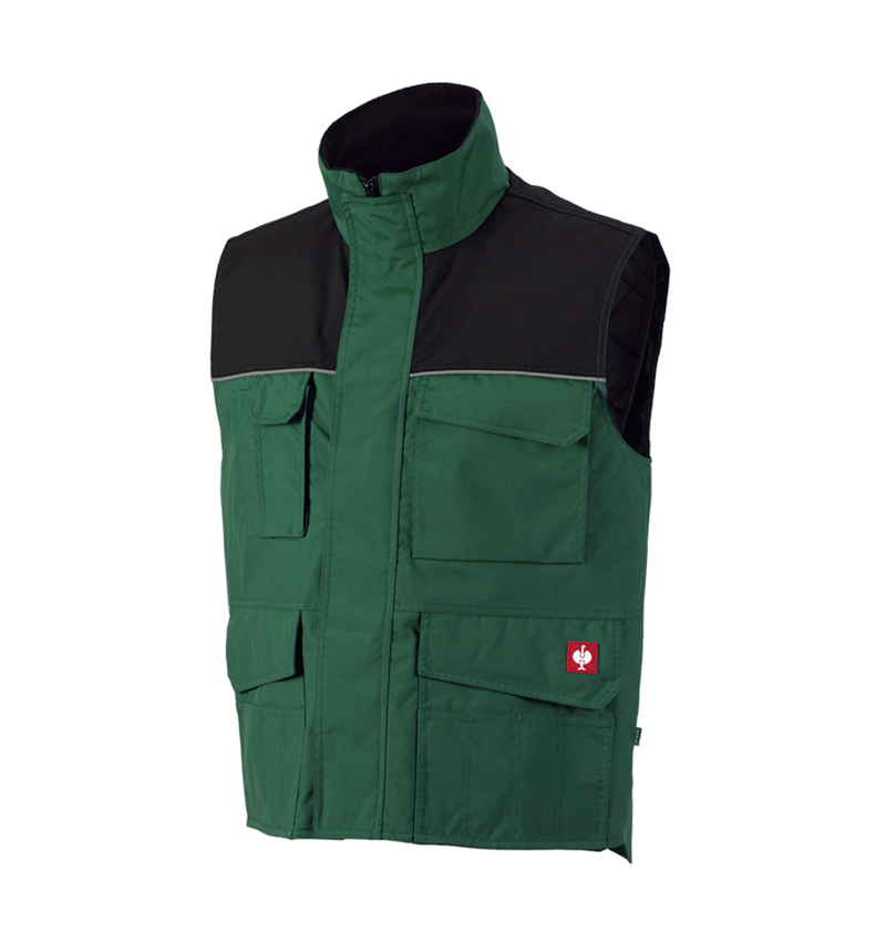 Werkvesten: Bodywarmer e.s.image + groen/zwart 5