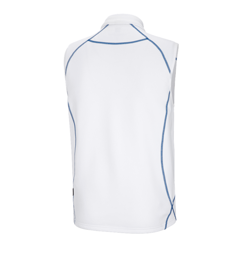 Werkvesten: Function bodywarmer thermostretch e.s.motion 2020 + wit/gentiaanblauw 4