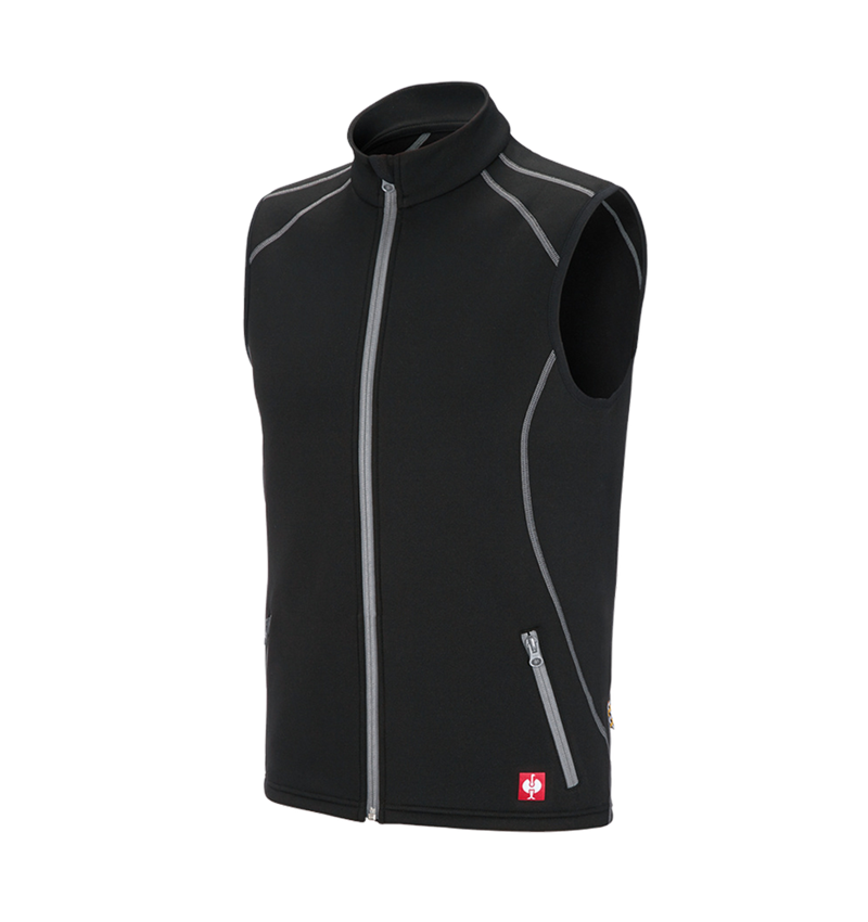 Werkvesten: Function bodywarmer thermostretch e.s.motion 2020 + zwart/platina 2