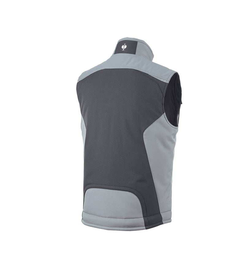 Werkvesten: Softshell-bodywarmer e.s.motion + grafiet/cement 3