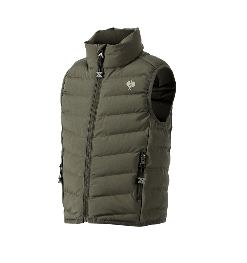 Bodywarmer: Bodywarmer e.s.motion ten, kinderen + camouflagegroen 2