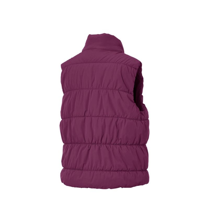 Werkvesten: Bodywarmer e.s.avida, dames + roodpaars 3