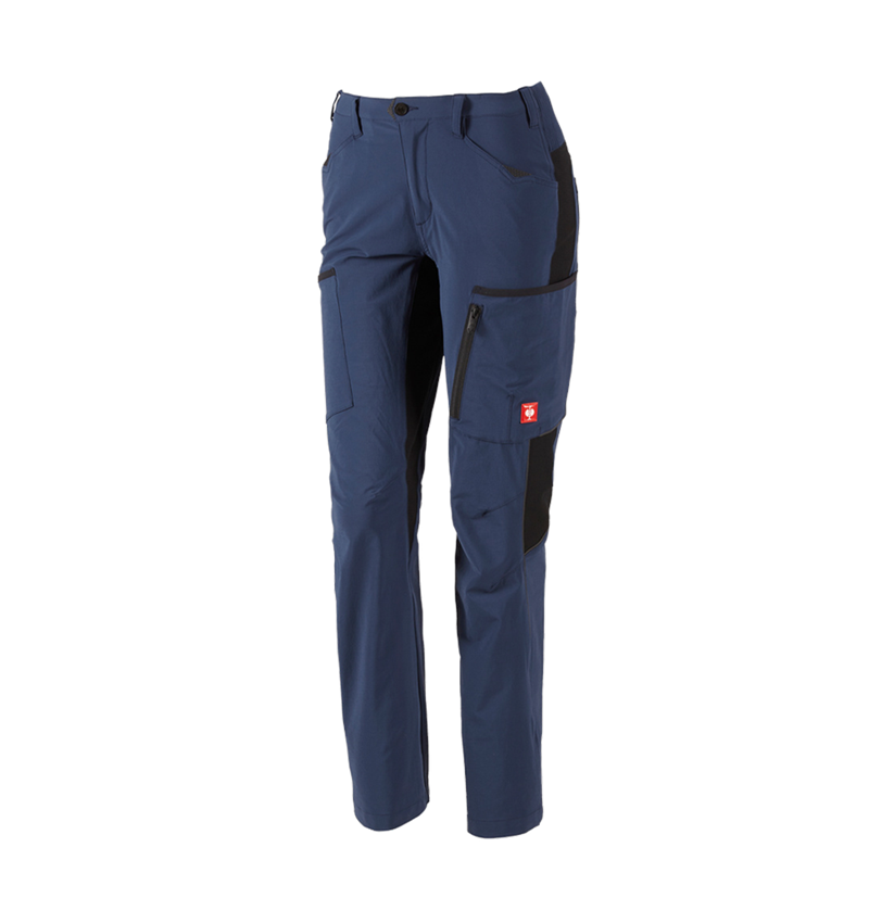 Onderwerpen: Cargobroek e.s.vision stretch, dames + diepblauw 1