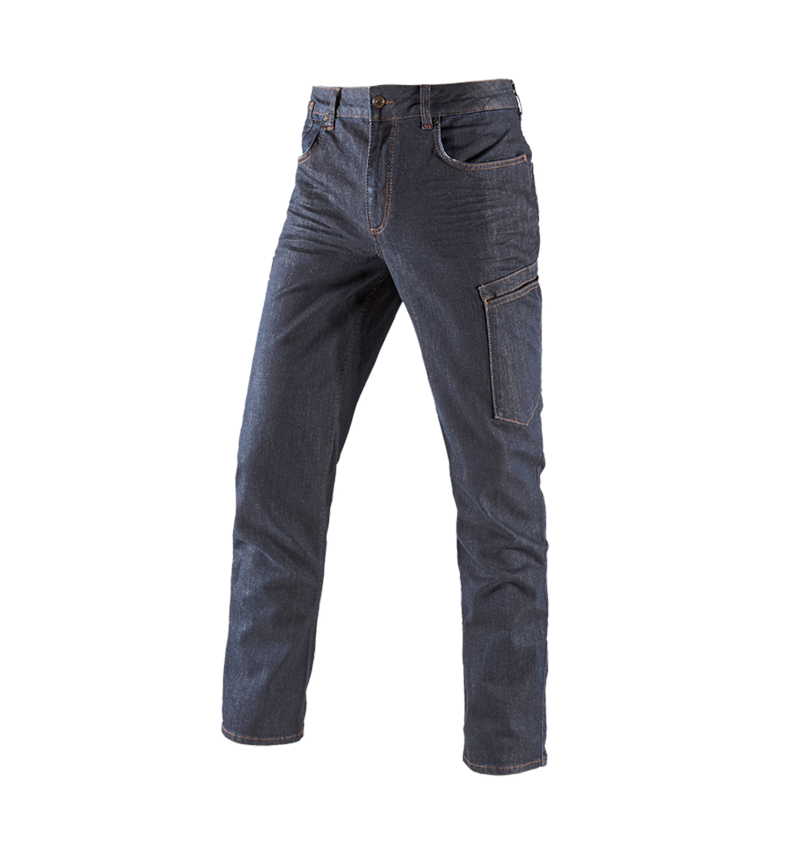 Werkbroeken: e.s. 7-pocket-jeans + darkdenim