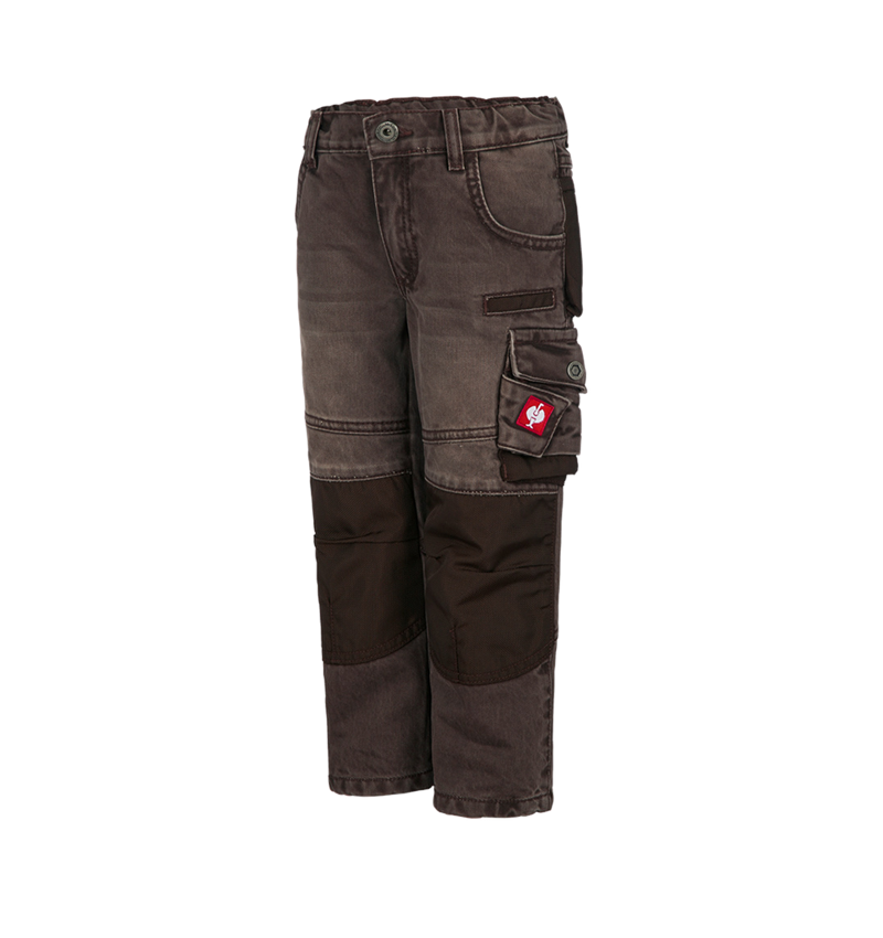 Broeken: Jeans e.s.motion denim, kinderen + kastanje 2