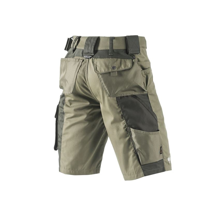 Werkbroeken: Short e.s.motion + riet/mos 3