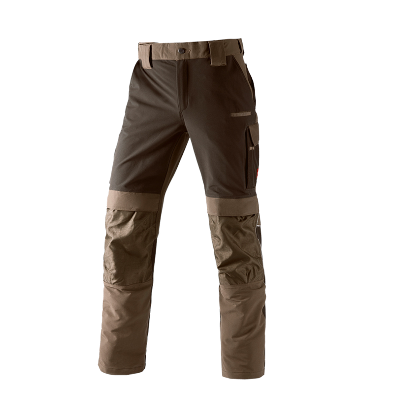 Werkbroeken: Functioneel werkbroek e.s.dynashield + hazelnoot/kastanje 1