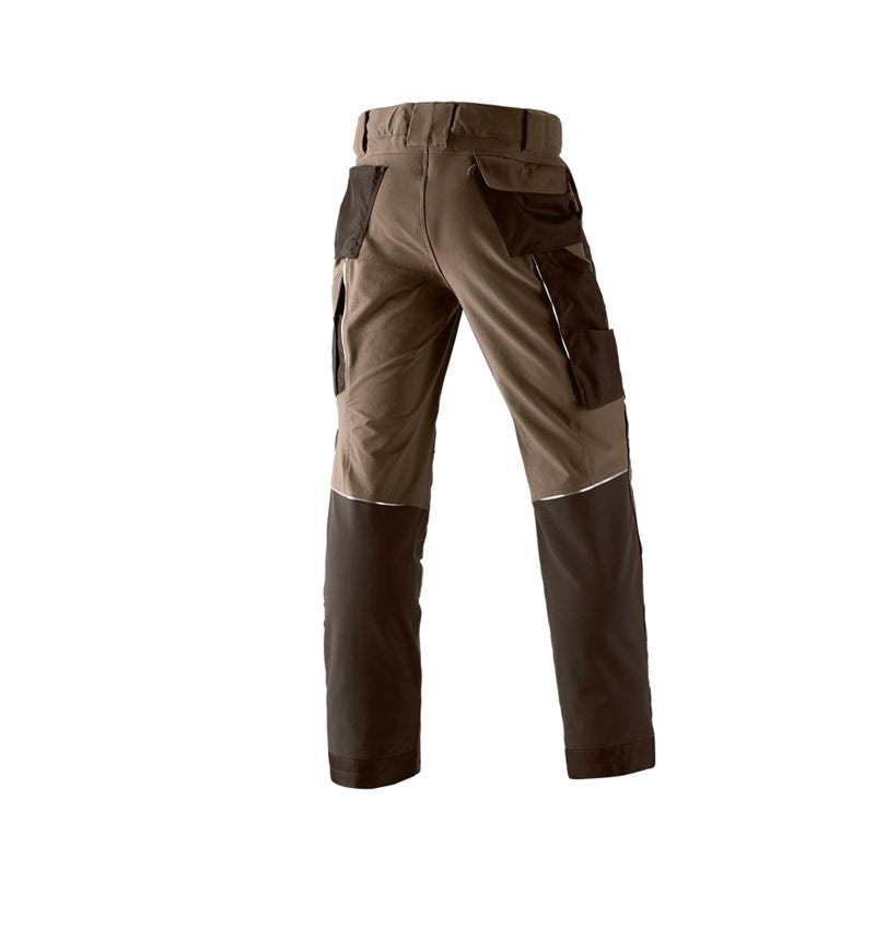 Werkbroeken: Functioneel werkbroek e.s.dynashield + hazelnoot/kastanje 2