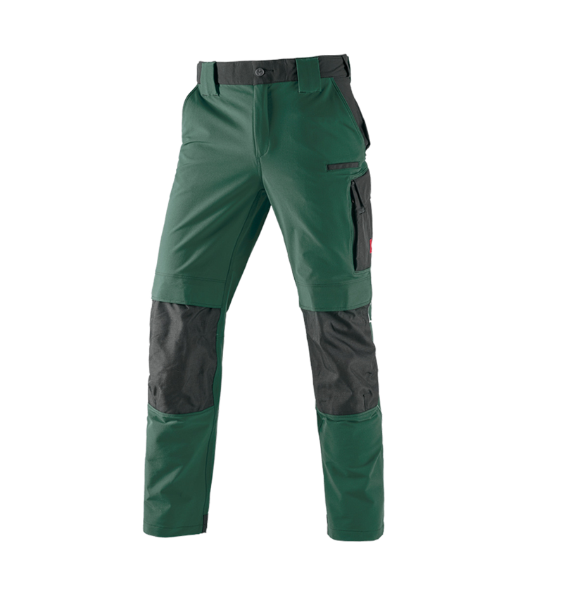 Werkbroeken: Functioneel werkbroek e.s.dynashield + groen/zwart 2