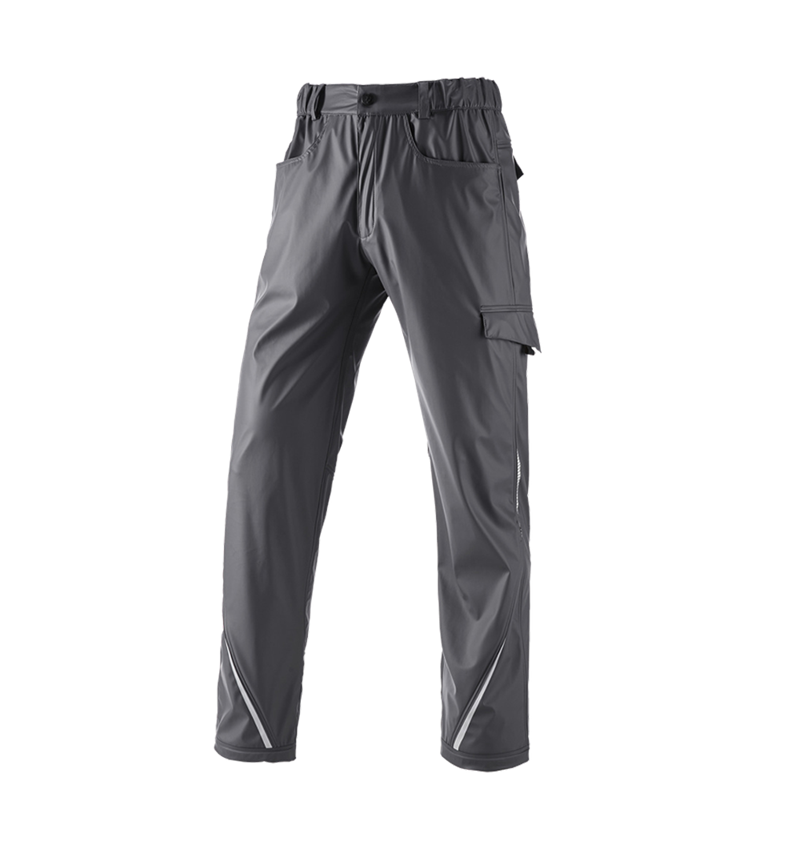 Werkbroeken: Regenwerkbroek e.s.motion 2020 superflex + antraciet/platina 2