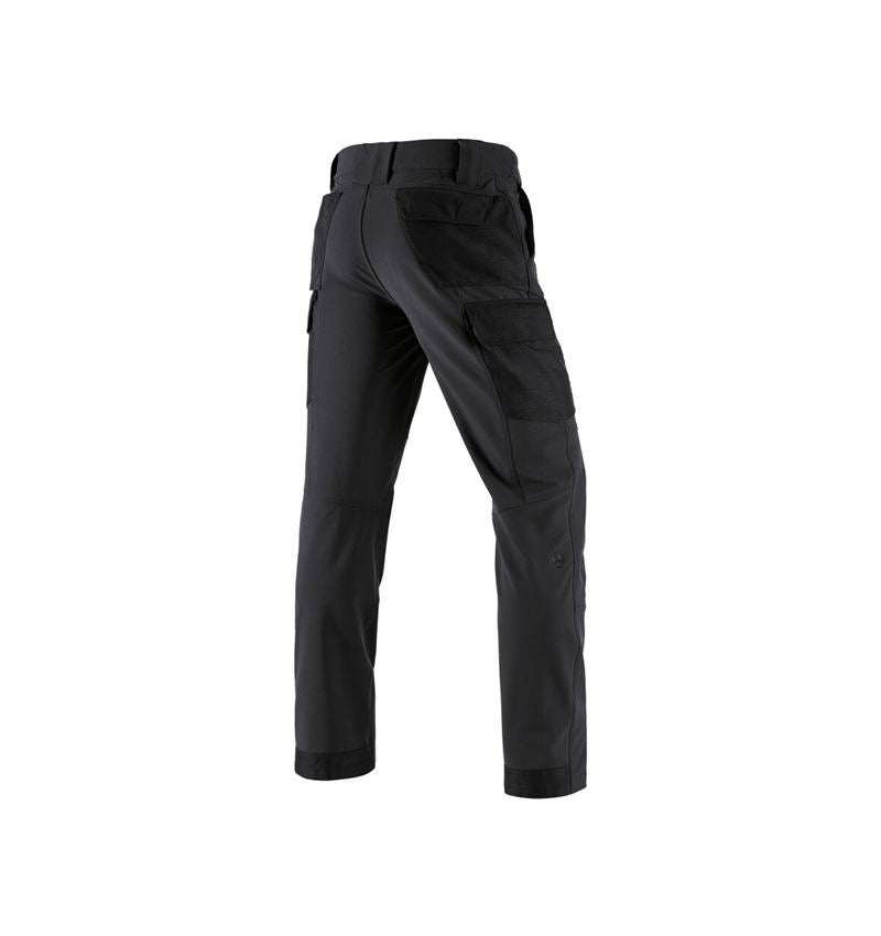 Werkbroeken: Functioneel cargobroek e.s.dynashield solid + zwart 3