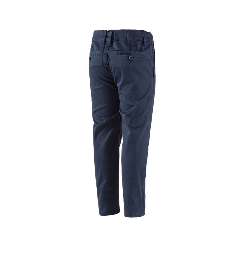 Broeken: e.s. Chino, kinderen + donkerblauw 3